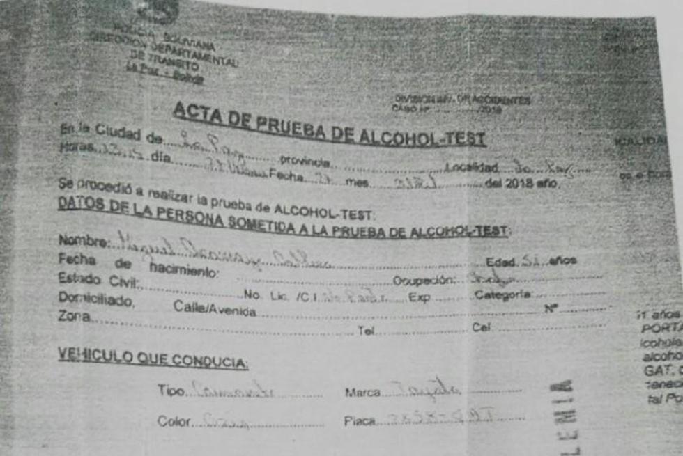 El asambleísta accidentado estaba en un viaje oficial