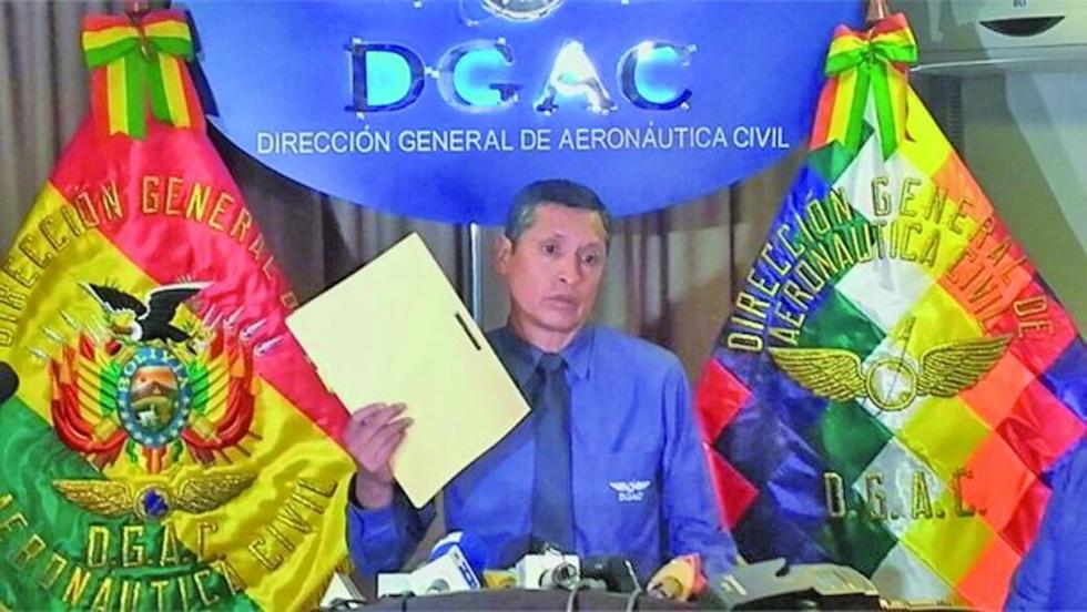 La DGAC será reestructurada tras informe colombiano sobre LaMia