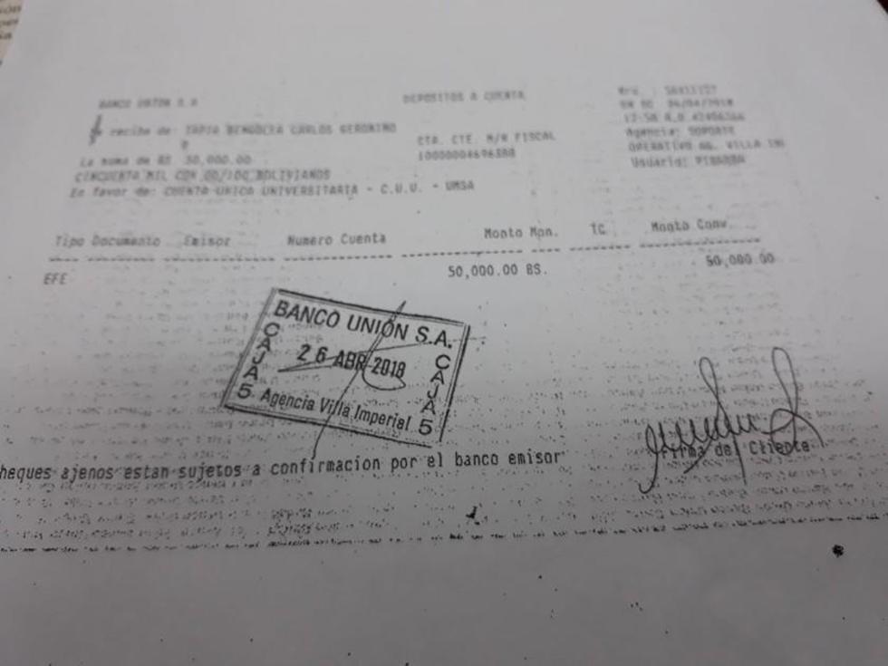 Diputado denuncia que UMSA evita que falsos abogados estén presos
