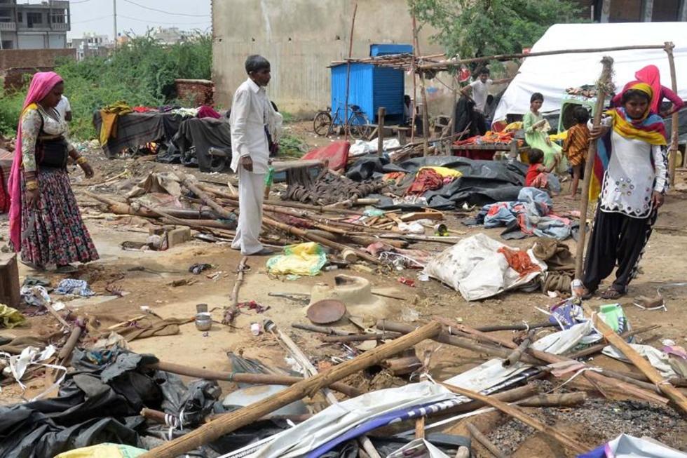 Las fuertes lluvias dejan casi un centenar de muertos en la India