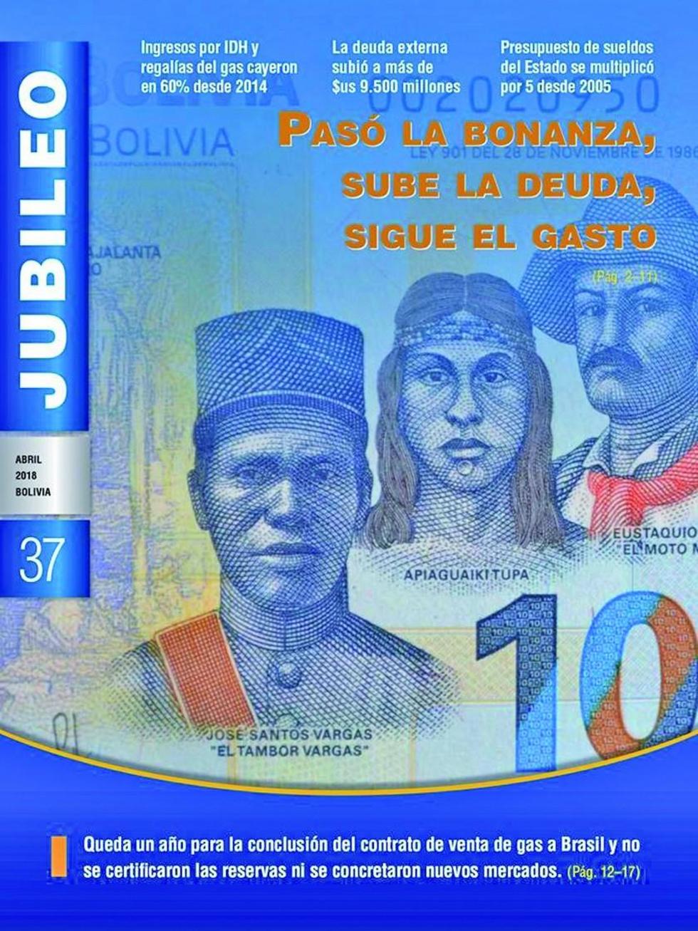 Jubileo prevé riesgo en expansión del presupuesto destinado a sueldos