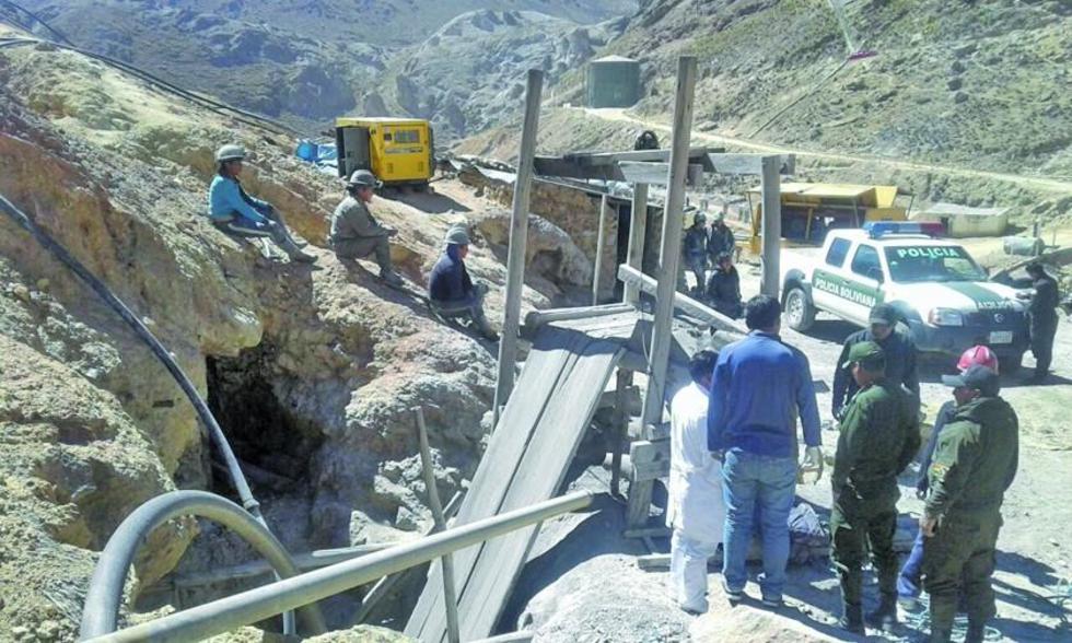 Trabajador minero muere en la "Pata de Gallo" en Porco