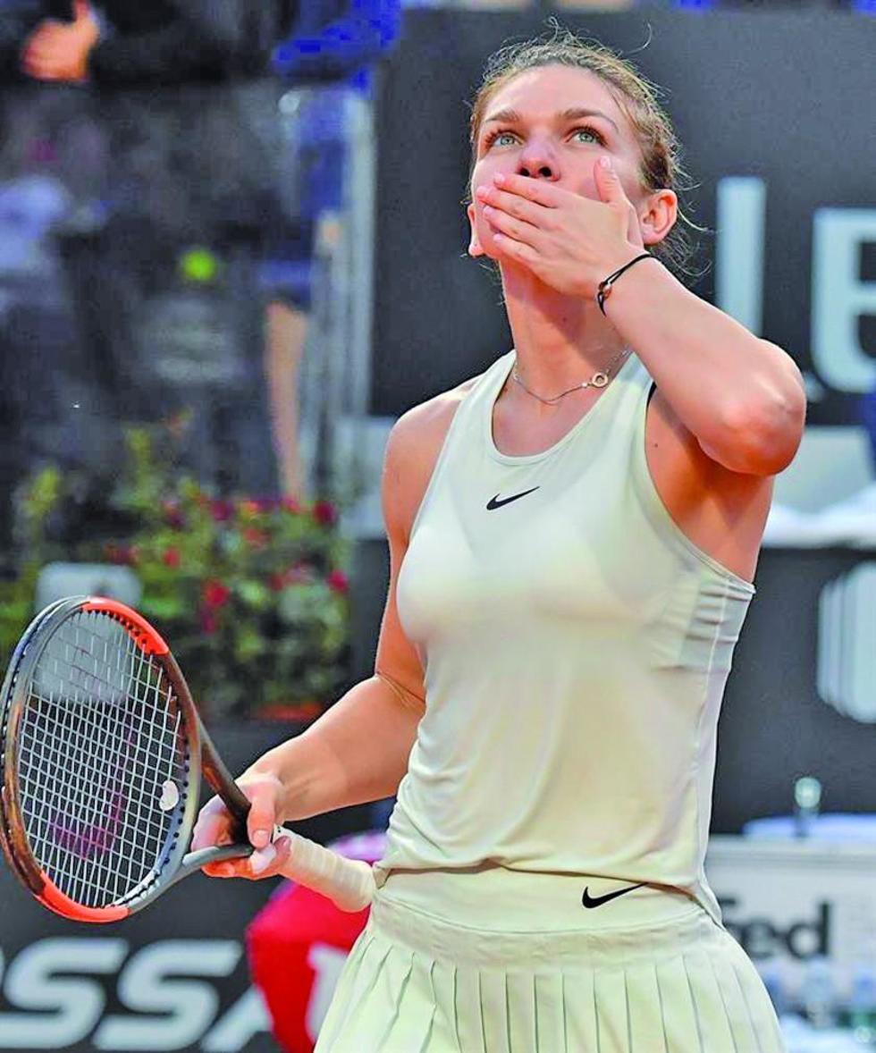 Halep gana a Sharapova y jugará la final con Svitolina