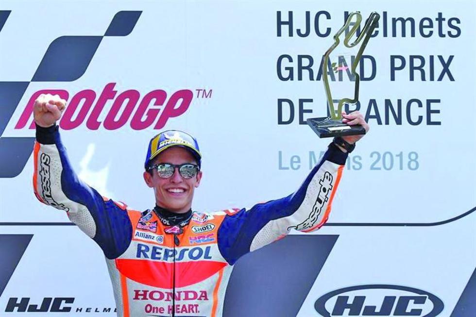Marc Márquez se impone en el Gran Premio de Francia de MotoGP