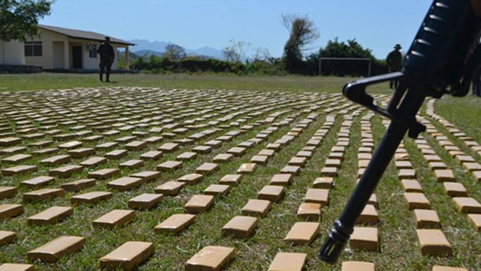 Confiscan 137 toneladas de droga y destruyen 579 fábricas