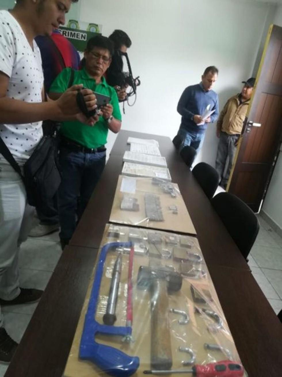 Cae miembro de la banda coleccionista de candados