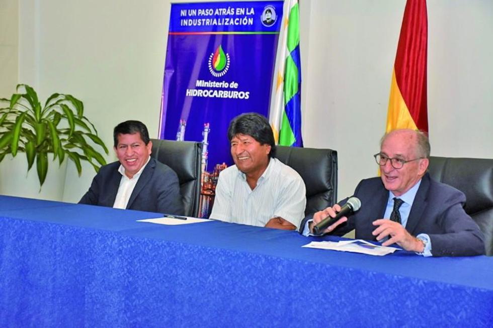 Repsol calcula que Bolivia tiene solo en campos 11 TCF de gas