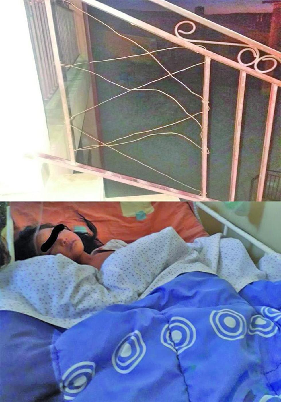 Baranda vieja ocasiona caída de una alumna y  ahora piden ayuda