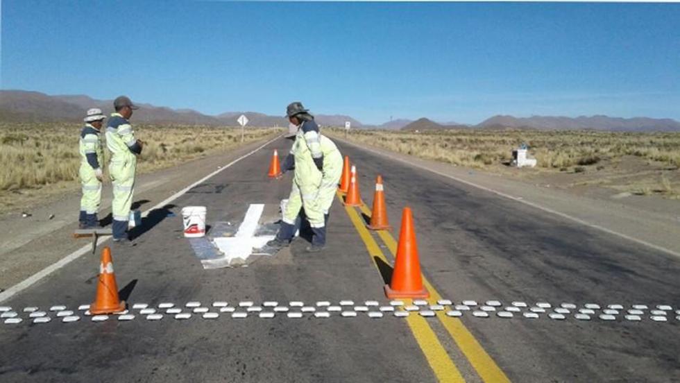 ABC refuerza señalización en Cruce Machacamarquita