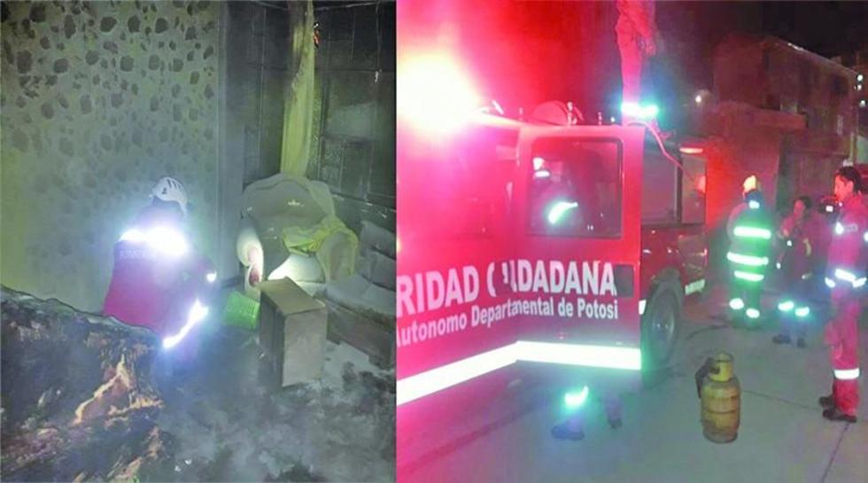 Fuga de gas ocasiona incendio en un motel y reportan daños materiales