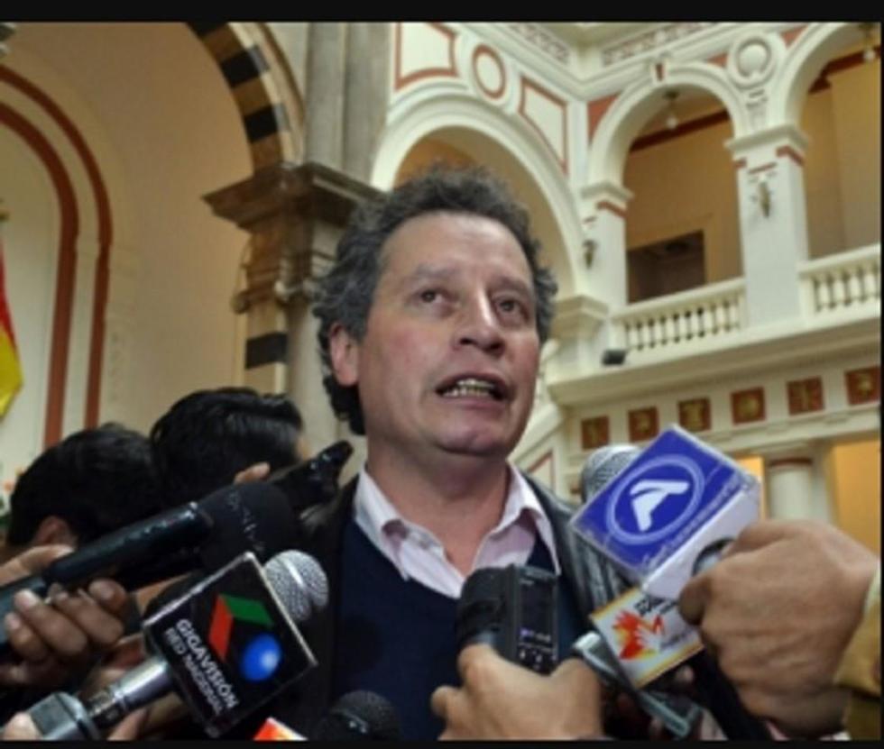 Navarro es el delegado político de Chuquisaca