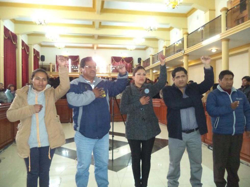 Una mujer del norte de Potosí asume presidencia de la ALDP 