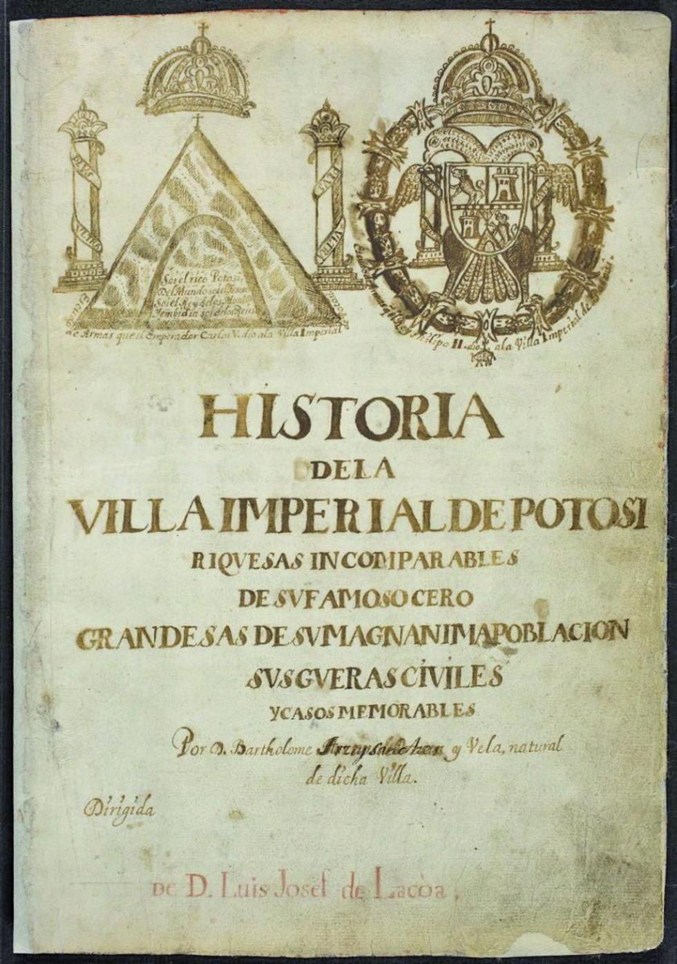 Bartolomé Arzans de Orsúa y Vela