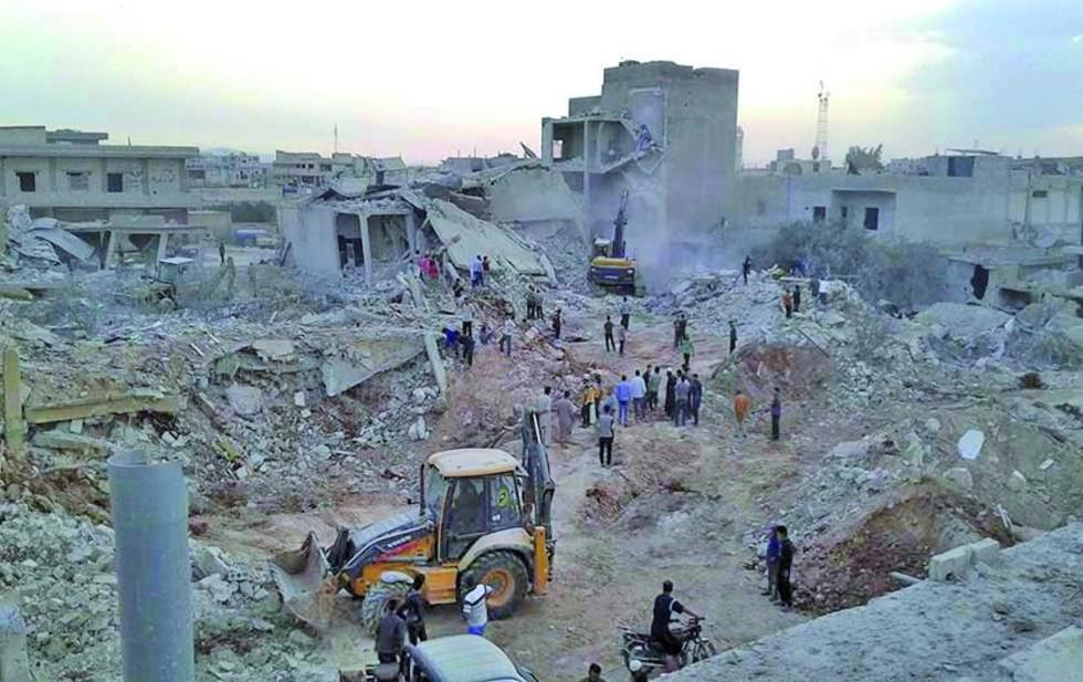 Bombardeos dejan 51 muertos en región del noroeste de Siria