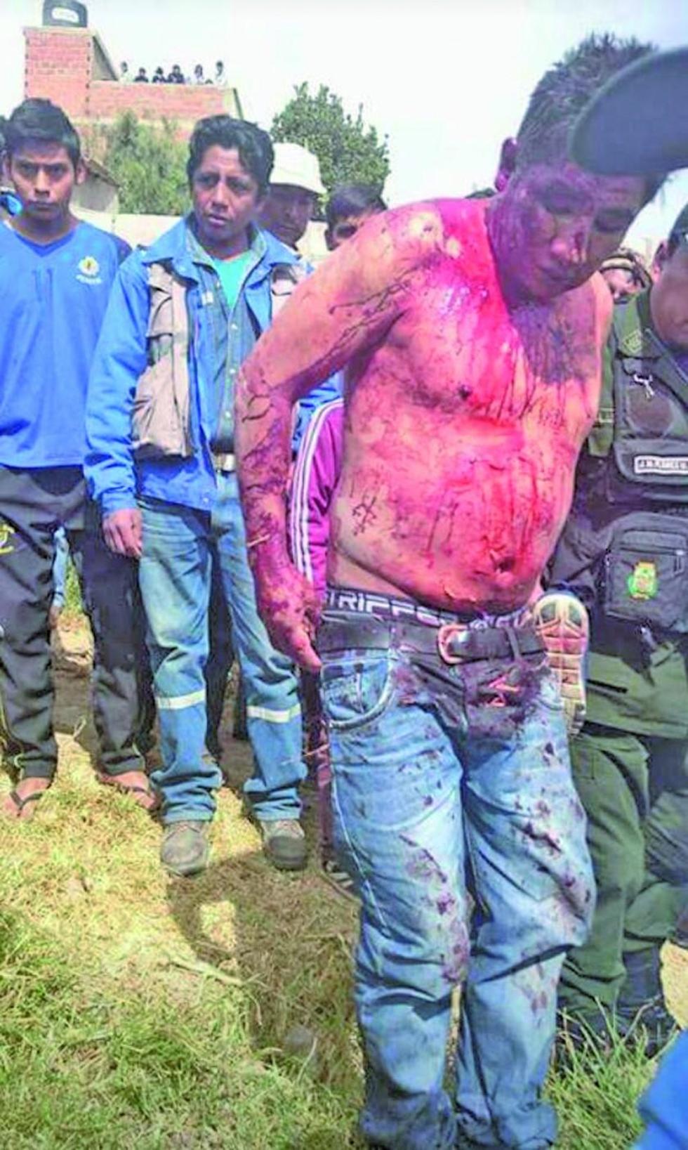 Supuesto asaltante fue aprehendido en Sucre