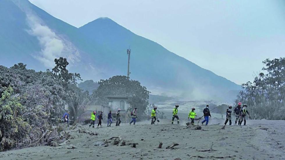 Erupción del volcán de Fuego en Guatemala destruyó 186 viviendas