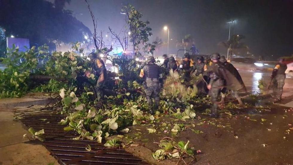 Tormenta Carlotta deja inundaciones y 4 heridos en el sur de México
