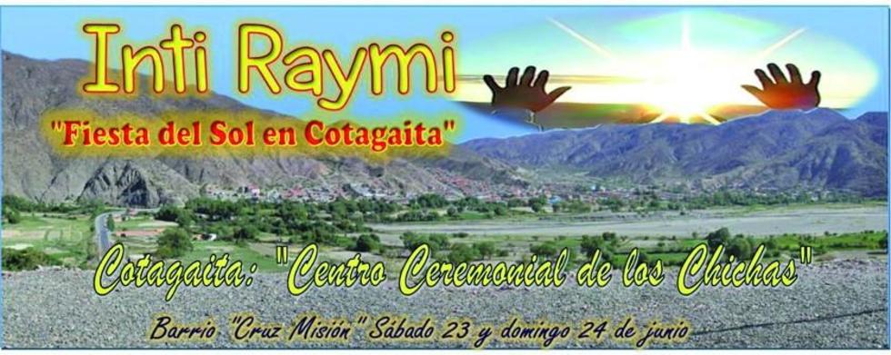Cotagaita celebrará  fiesta de Inti Raymi