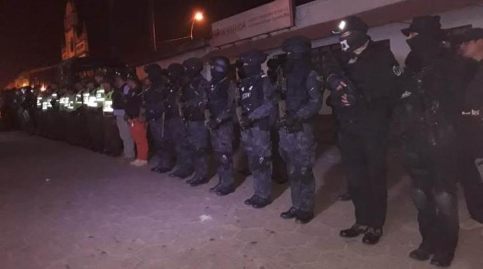 Gobierno asegura que la situación está controlada tras robo de armas