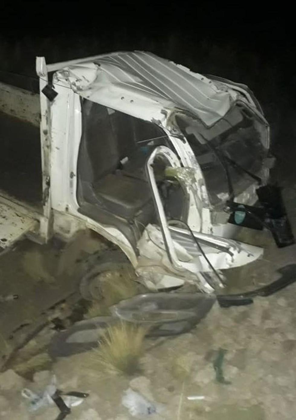 Chofer muere tras precipitarse 100 metros