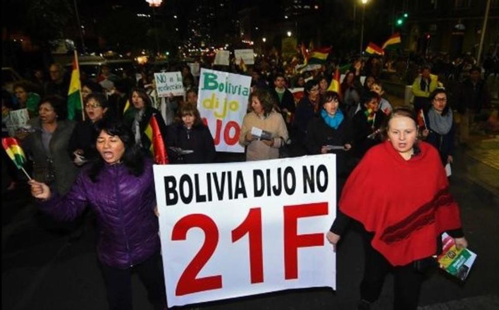 Los opositores reclamarán por el 21F en sesión de la CIDH en La Paz