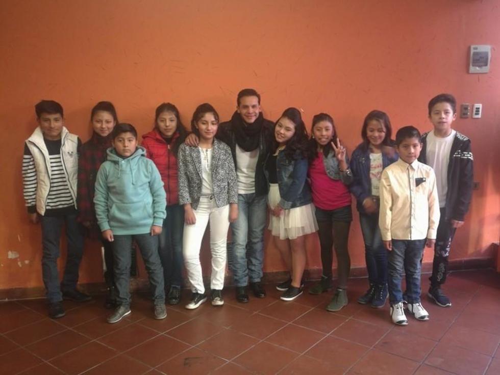 Los niños grabarán las Voces del Coloso