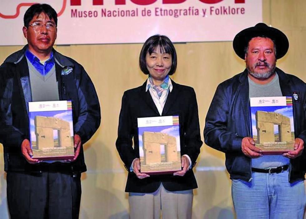 Exhiben proyecto sobre Tiahuanaco
