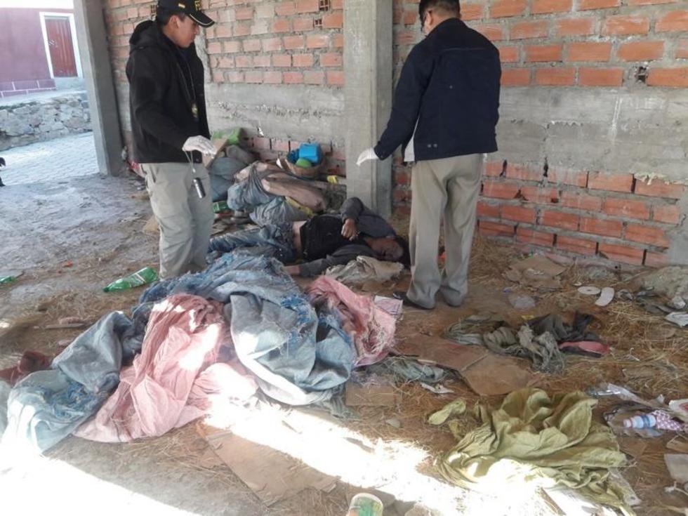 Hombre muere congelado en municipio de Llallagua