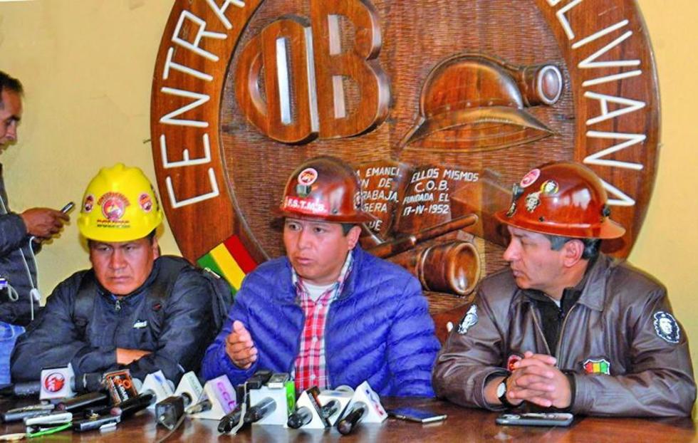Central Obrera Boliviana pide un obrero para el binomio del MAS