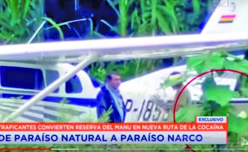 Reportaje muestra cómo narcos utilizan avioneta con bandera de Bolivia