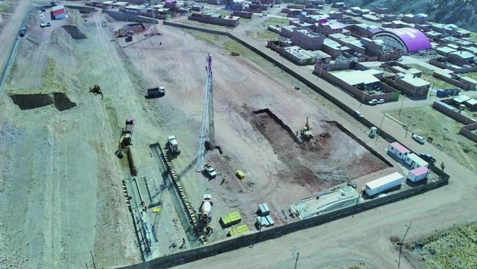 Avanza la construcción del nuevo hospital de tercer nivel en Potosí