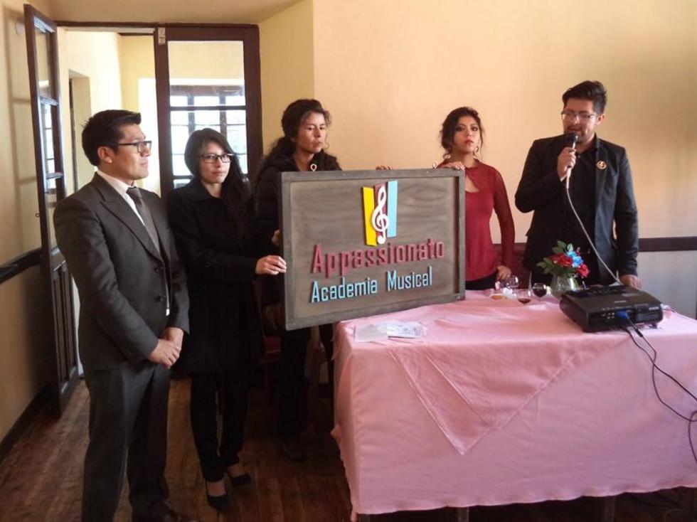 Inauguran  academia musical Appassionato