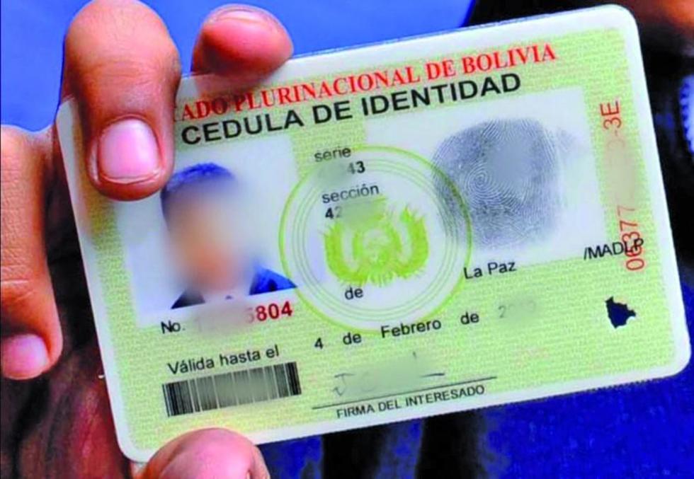 Segip invita al TSE para contrastar los datos de cédulas duplicadas