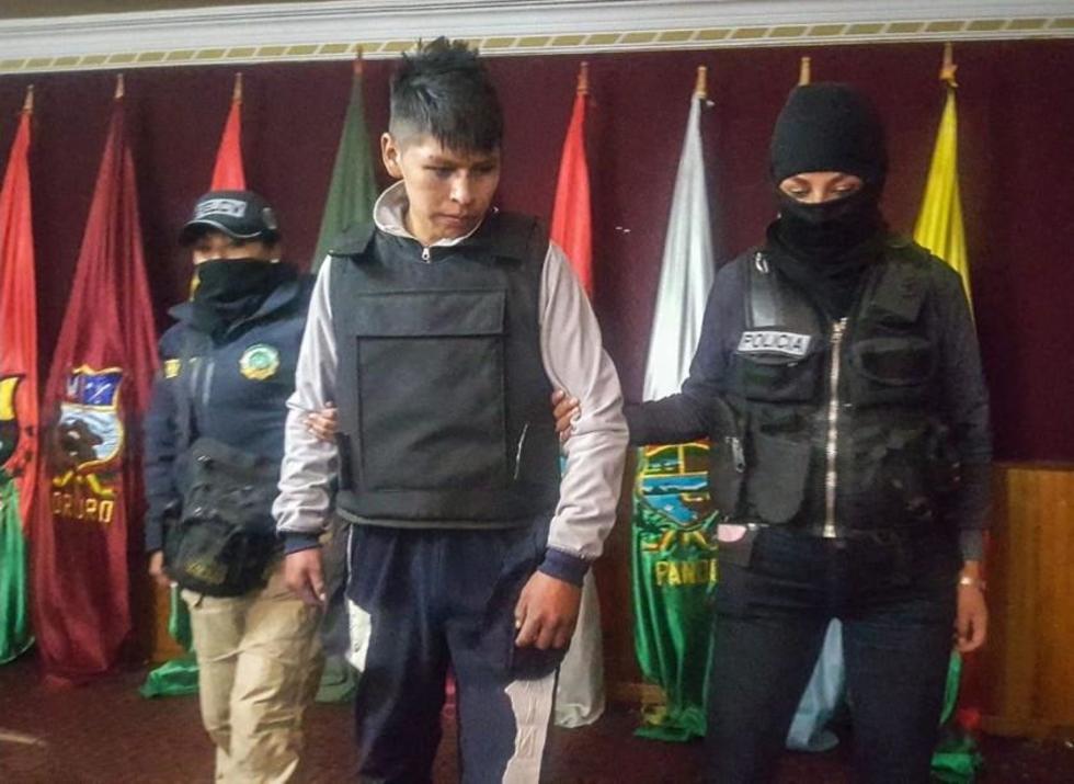 Oruro: aprenden al joven que le prendió fuego a su novia