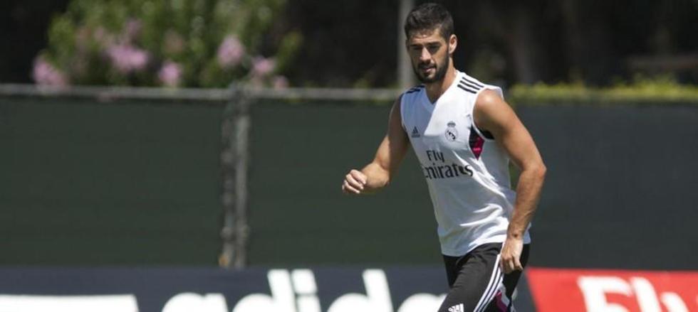Isco se reincorpora al grupo a punto de viajar a EE.UU.