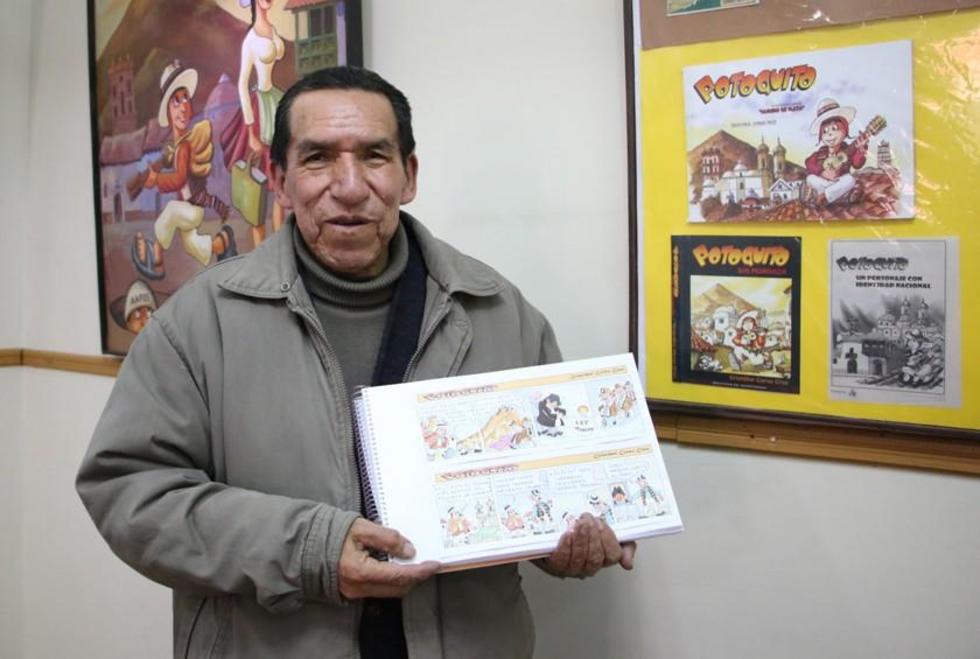 Personaje  Potoquito retorna mañana