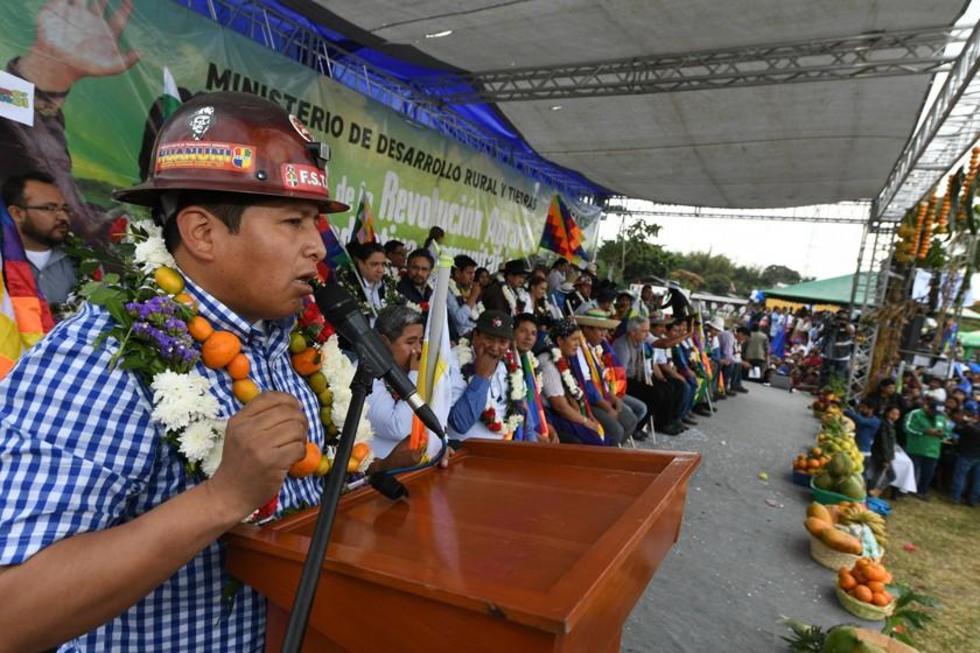 La COB proclama a Morales como candidato presidencial para 2019