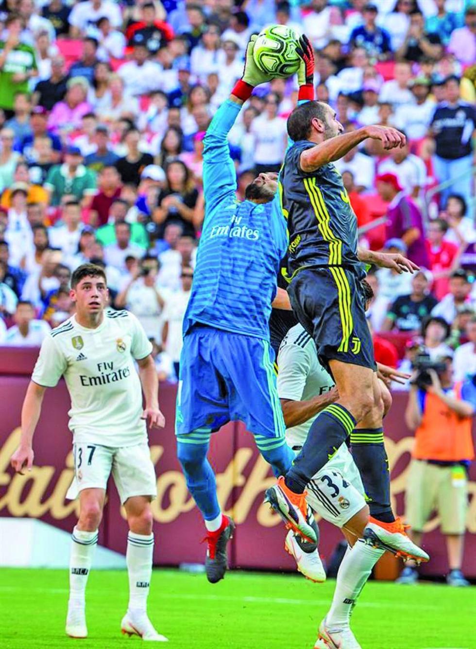 Madrid se impone a la presión de Juventus