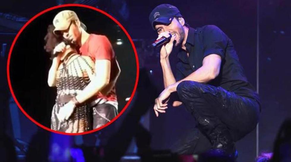 Enrique Iglesias provoca críticas sobre el escenario