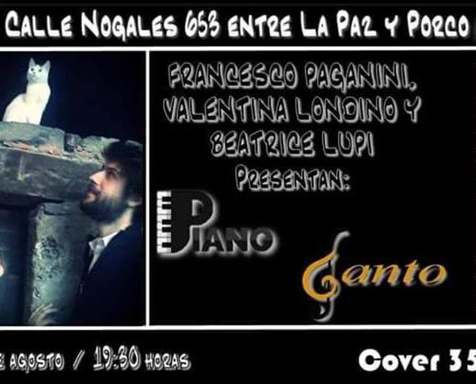 El sábado habrá concierto de gala de piano y canto