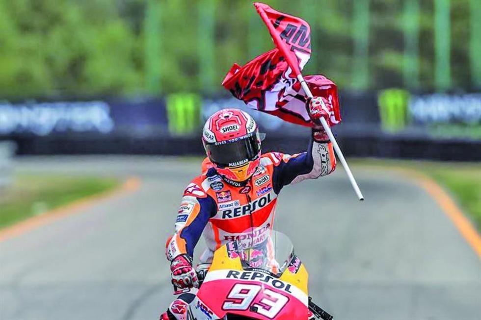 Márquez es el más rápido en los entrenamientos libres del GP de Austria de MotoGP