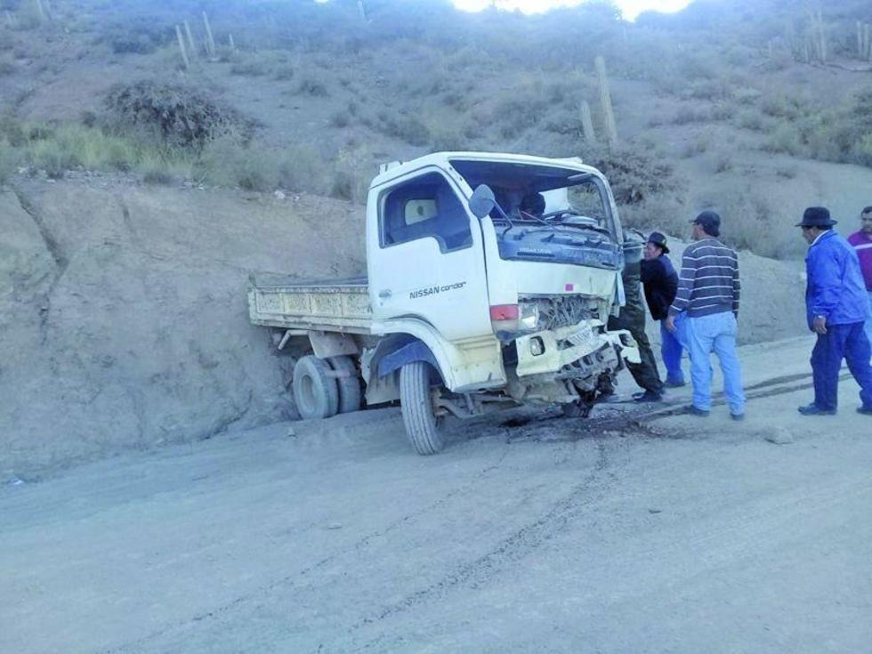 Falla en el sistema de frenos provoca un accidente carretero