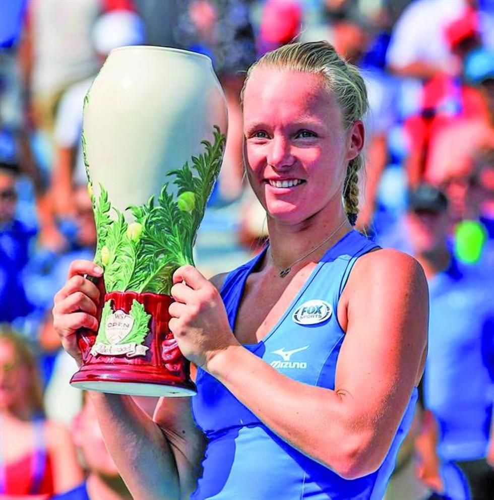 Kiki Bertens conquista Cincinnati a costa de Simona Halep