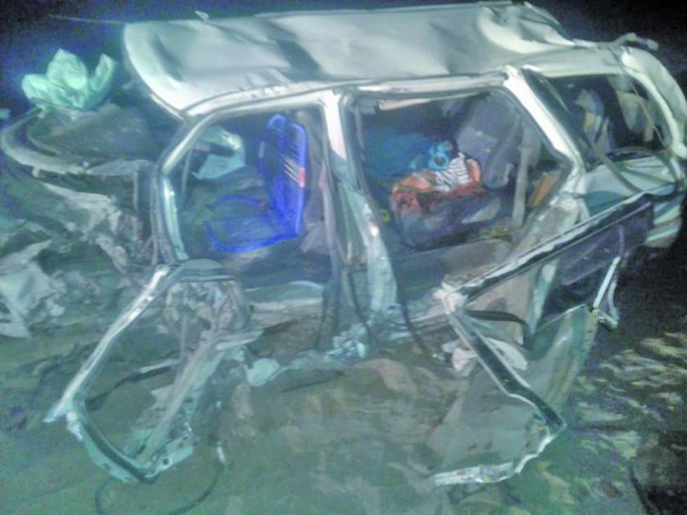 Hay cuatro personas heridas tras accidente