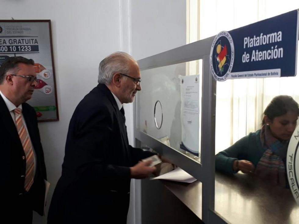 Caso Quiborax: rechazan demanda de Mesa contra procurador y ministros