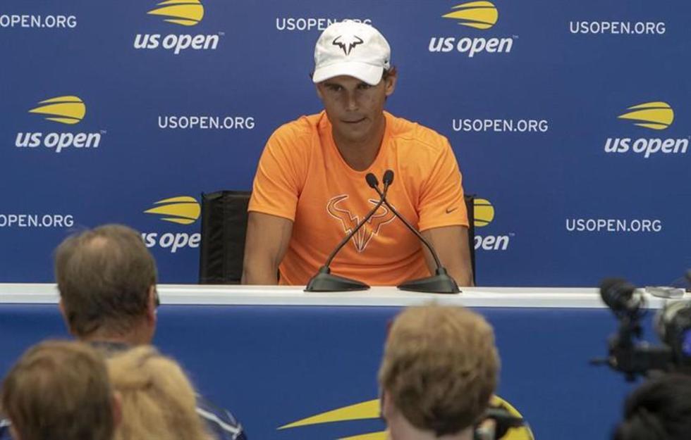Nadal llega a Nueva York descansado y listo para tratar de repetir título