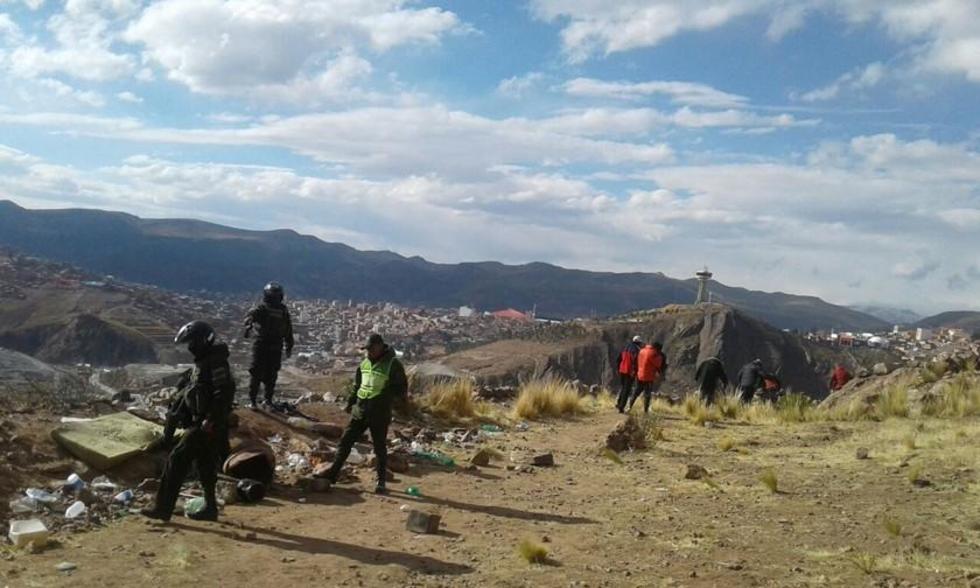 La Policía ejerce riguroso control en Potosí
