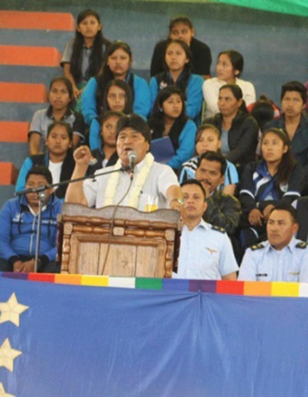 Morales anuncia que se acerca el retorno de Bolivia al Pacífico