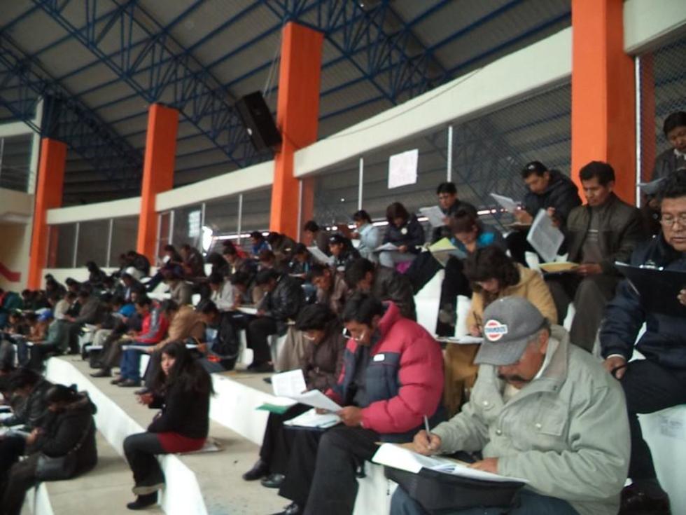 El examen para cargos acéfalos se pospone hasta septiembre