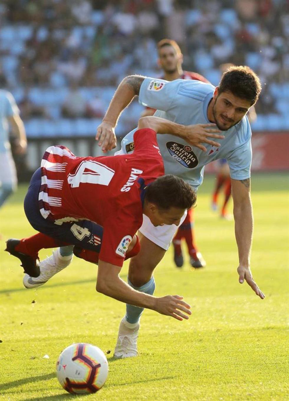 Celta derriba la fortaleza defensiva de Atlético